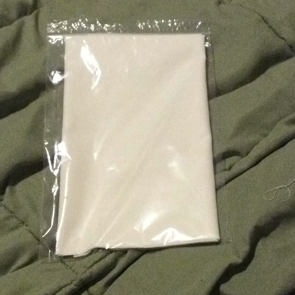 White fabric